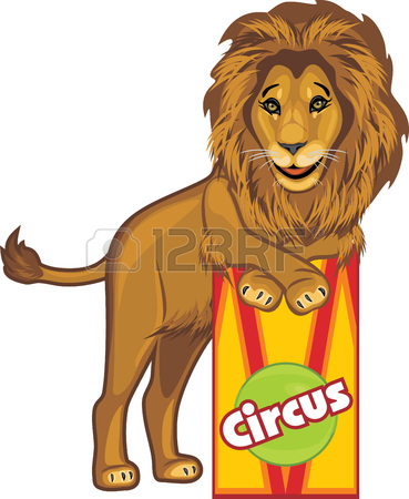 369x450 Circus Lion Royalty Free Cliparts, Vectors, And Stock Illustration