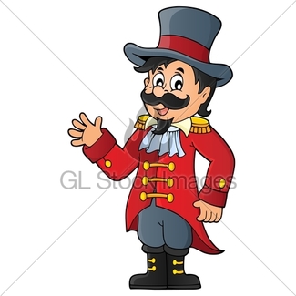 325x325 Circus Ringmaster Theme Image 3 Gl Stock Images