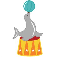 236x236 Circus Clipart Seal