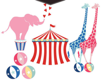 340x270 Carneval Clipart Pink Circus Tent