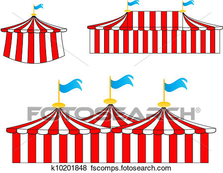 450x348 Clip Art Of Circus Tents K10201848
