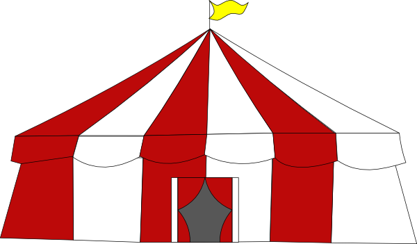 Circus Tent Clipart | Free download on ClipArtMag