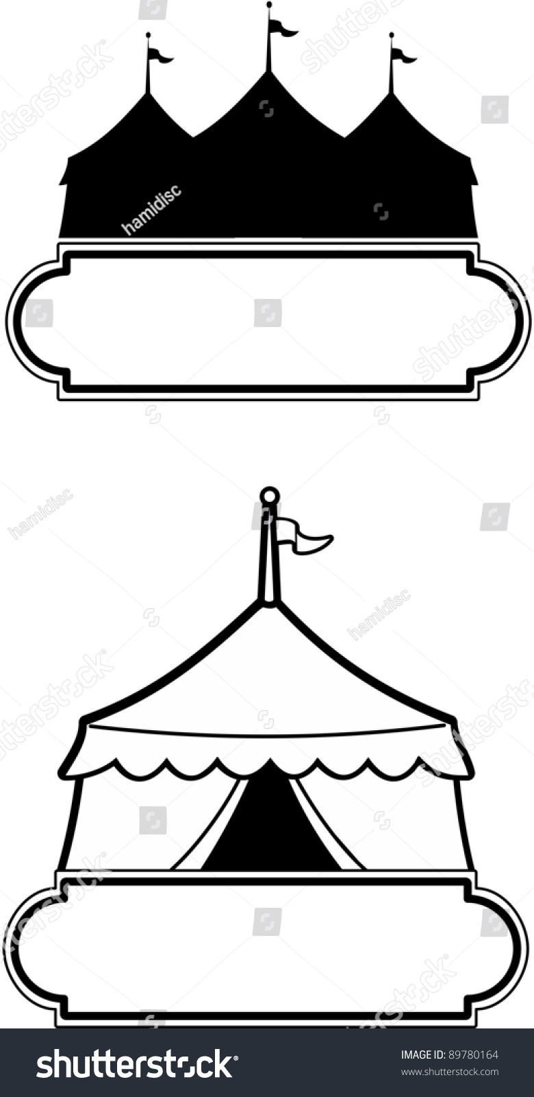 780x1600 Circus Clipart Marquee Tent