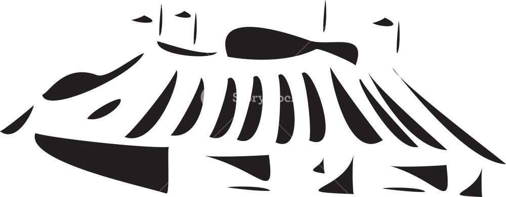1000x391 Illustration Of A Circus Tent. Royalty Free Stock Image