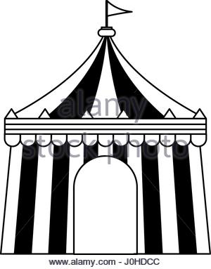 300x383 Tent Icon. Circus And Carnival Design. Vector Graphic Stock Vector