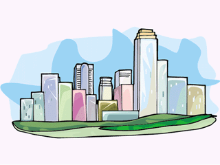 320x240 City Clip Art Free Clipart Images 6