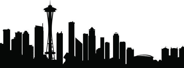 604x225 Image Result For Seattle Skyline Silhouette Clip Art With Windows