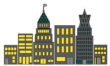 353x214 Houses And Buildings Clip Art