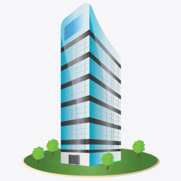 600x600 Building Clipart