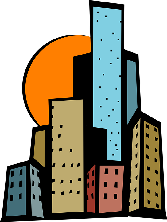 544x720 Urban Clipart City Building