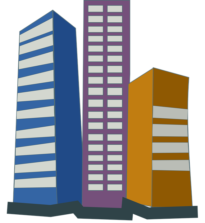 660x720 City Clipart Animated