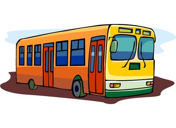 600x436 City Bus Clip Art