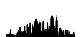 272x125 New York Clip Art Set City Clipart America Usa Travel On New York