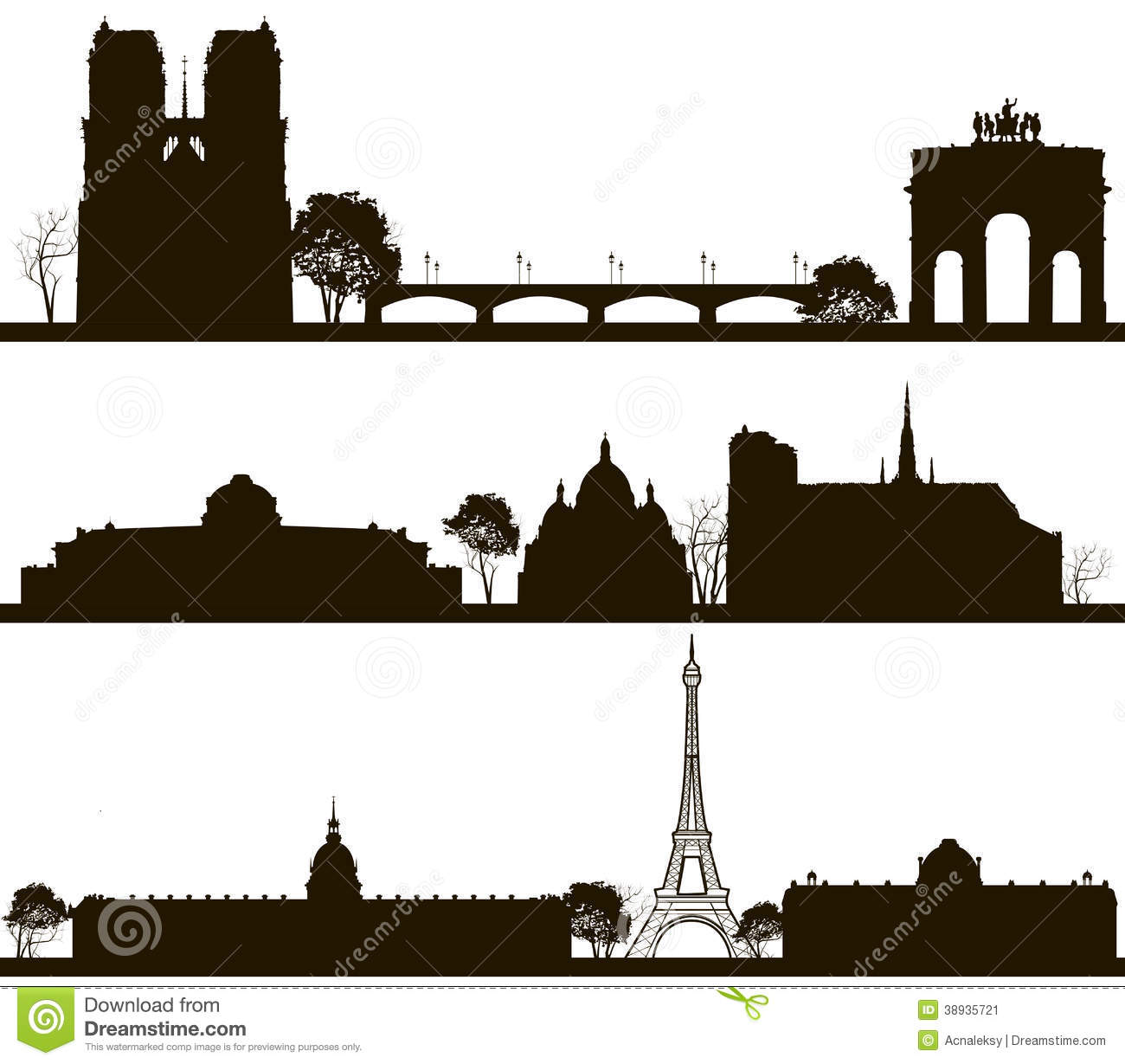 1300x1229 Paris Skyline Clipart