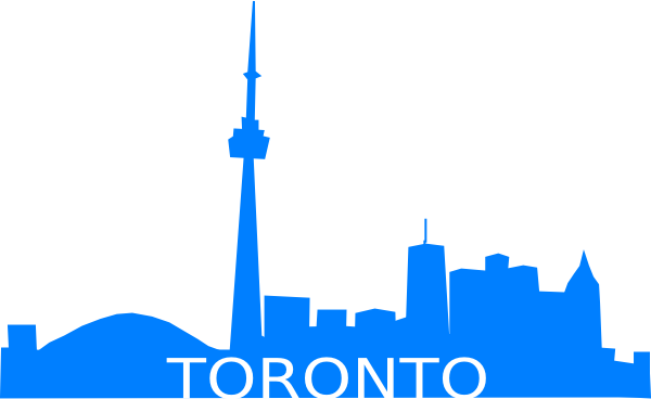 600x368 Toronto Skyline Clip Art