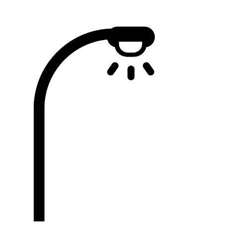 500x500 Light Clipart City Street