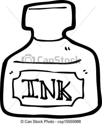385x470 Ink Clipart Ink Bottle
