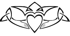 297x153 Claddagh Clipart