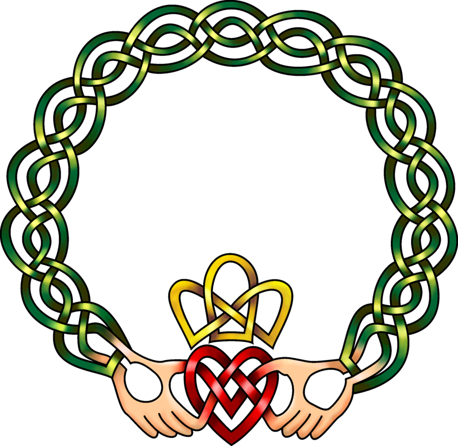 900x876 Celtic Clipart Claddagh