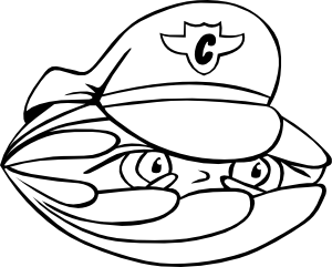 300x241 Clam Security Guard 2 Clip Art