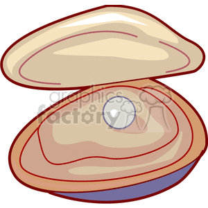 300x300 Clams Clipart Pearl