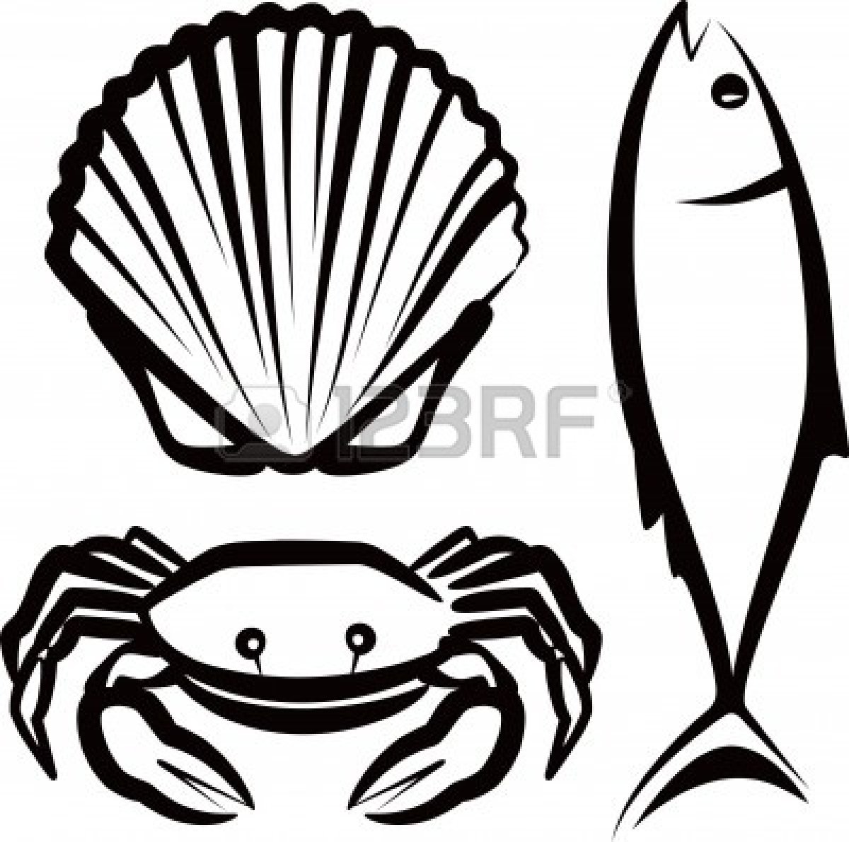 1200x1191 Seafood Images Clip Art