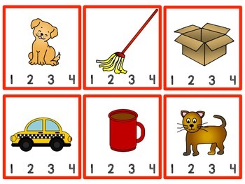 350x263 Clap And Clip Syllable Counting By Time 4 Kindergarten Tpt