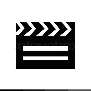 320x320 Camera Clapper Board Stock Vector Colourbox