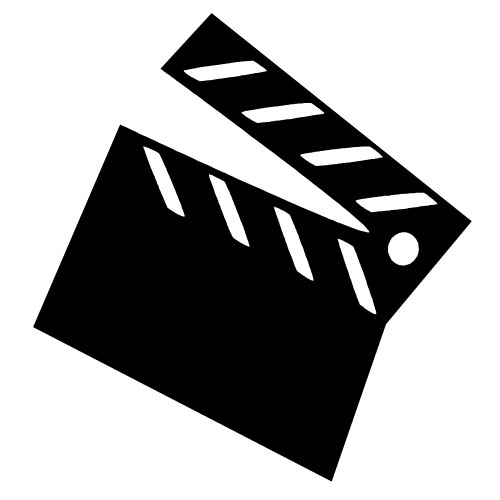 500x500 Clapboard Clipart