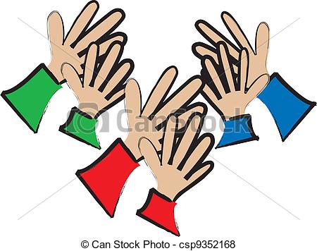450x356 Clap Your Hands Clipart