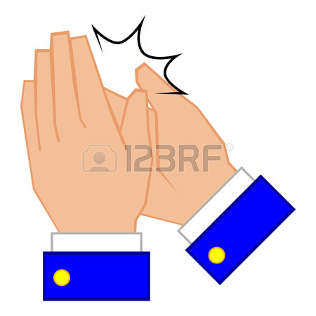450x450 Hands Clapping Loud Royalty Free Cliparts, Vectors, And Stock