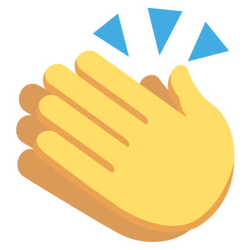 512x512 Clapping Hands Sign Emoji For Facebook, Email Amp Sms Id  1336