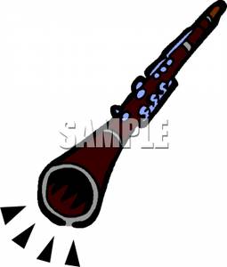 255x300 Art Image A Wooden Clarinet