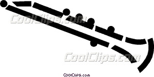 300x151 Clarinet Vector Clip Art