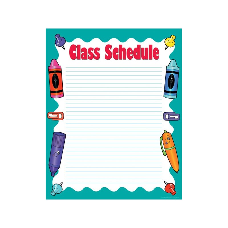 Class Schedule Clipart | Free download on ClipArtMag