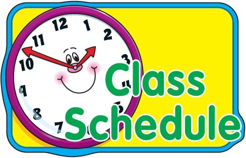 488x315 Classroom Schedule