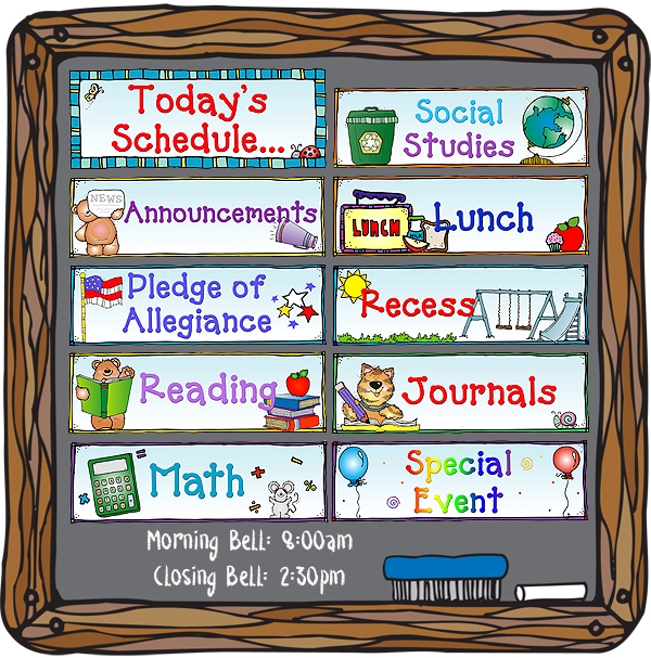600x607 Schedule Clip Art 4