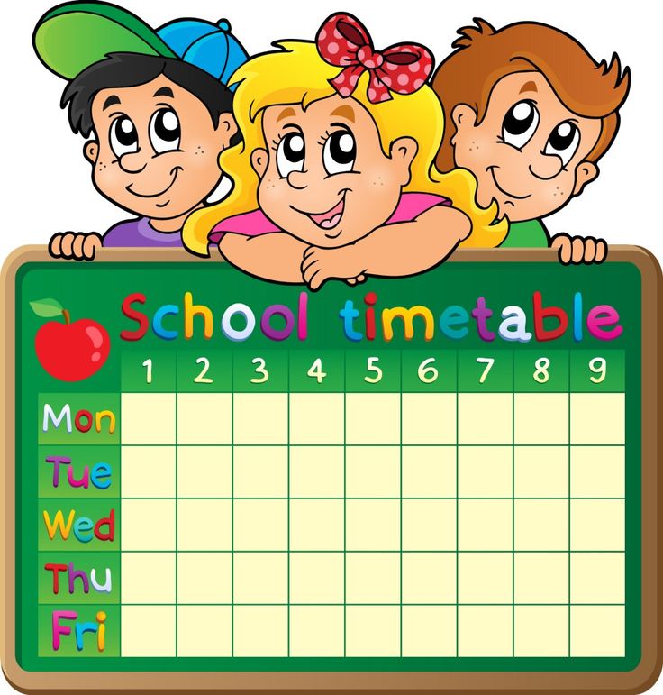 daily schedule clipart school clipart school