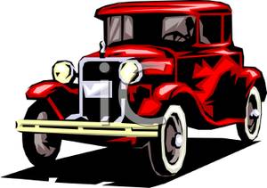 300x211 Classic Car Clipart Antique Car