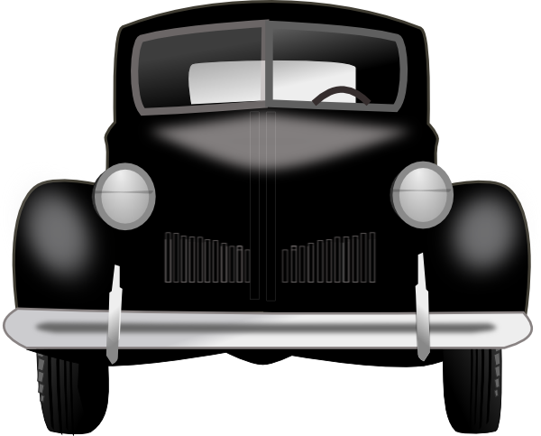 600x483 Vintage Car Clip Art