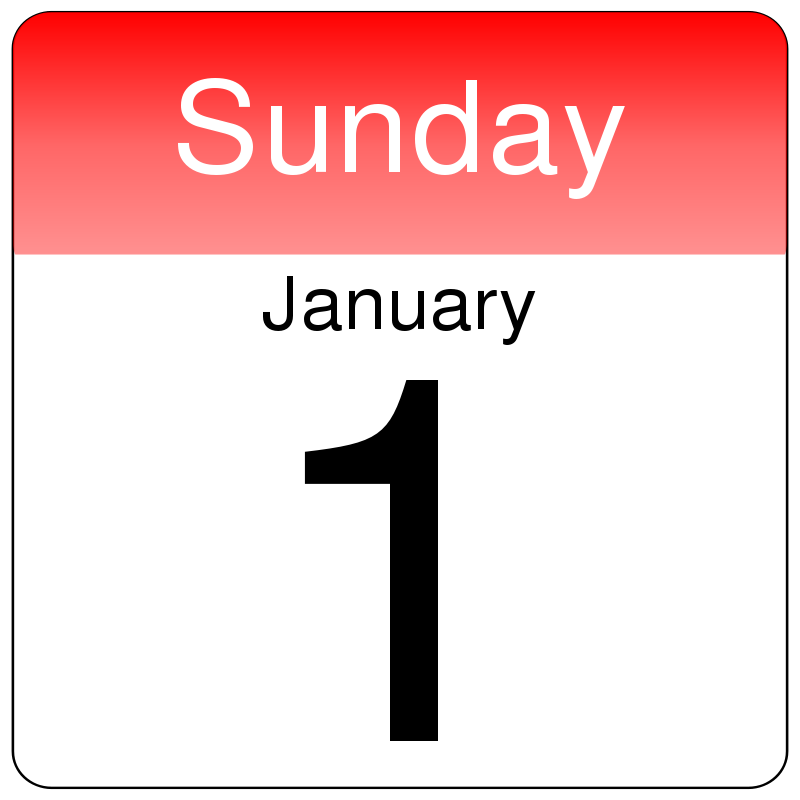 800x800 Calendar Cliparts