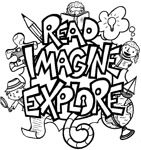 565x602 Reading Clipart Black And White