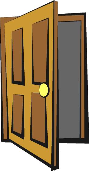 293x559 Open Door Clipart Cartoon