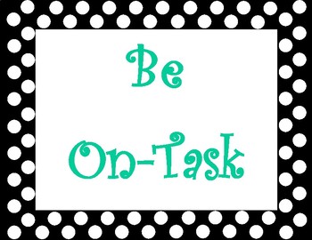 350x270 Classroom Rules Posters