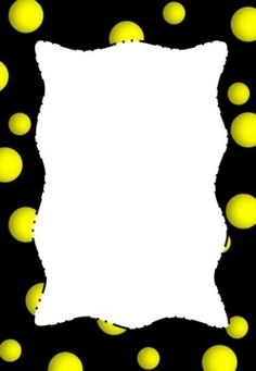 236x341 Polka Dot Border Curly Frames