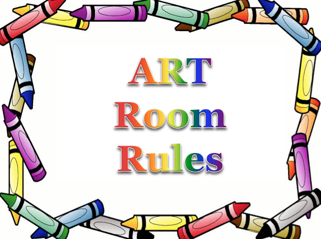 656x489 The Smartteacher Resource Art Room Rules Powerpoint