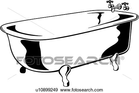 450x301 Bath Tub Clipart