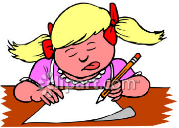 350x250 Clay Writing Clipart