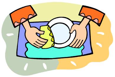 390x261 Plate Clipart Clean Dish