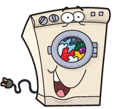 237x223 Cartoon Washing Machine Clip Art